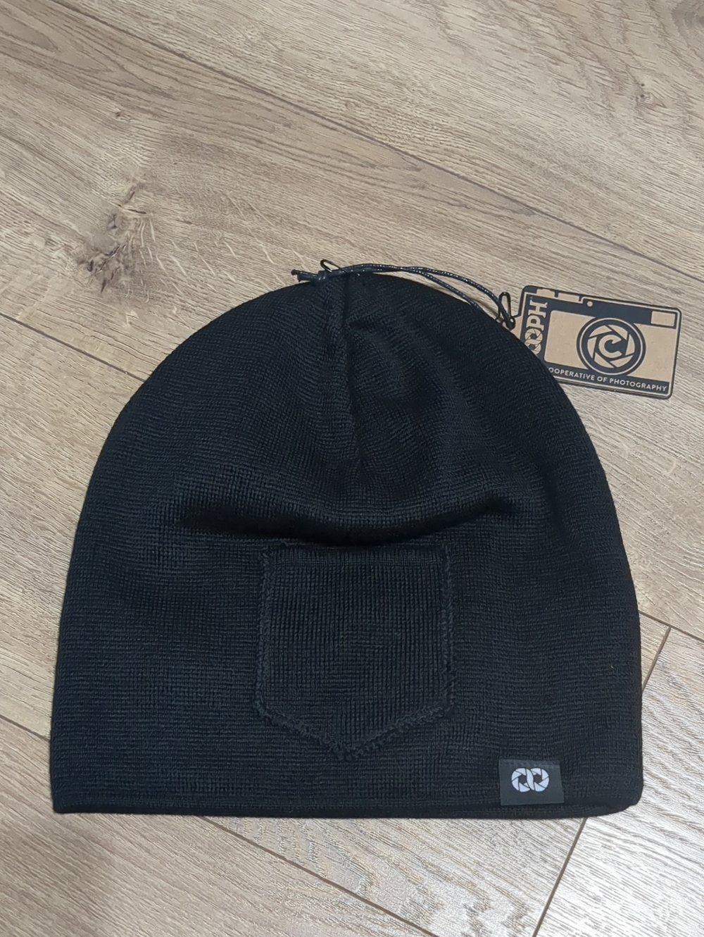 Cooph Black Beanie Winter HAT Head wear Lens Cap HOLDER MADE in GERMANY NWT